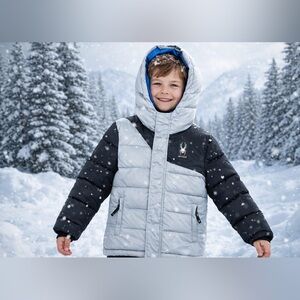 Spyder boy youth puffer winter jacket/coat
Size 7/8